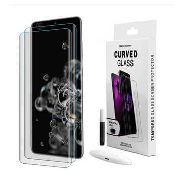 3x 3D UV ívelt üvegfólia az alábbi modellek számára Huawei P40 Pro