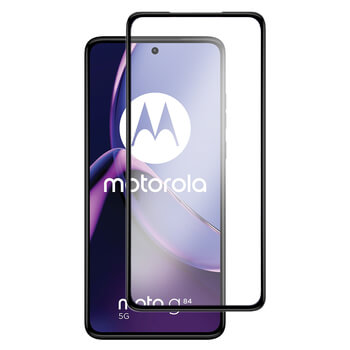Picasee 3D üvegfólia kerettel az alábbi mobiltelefonokra Motorola Moto G84 5G - fekete
