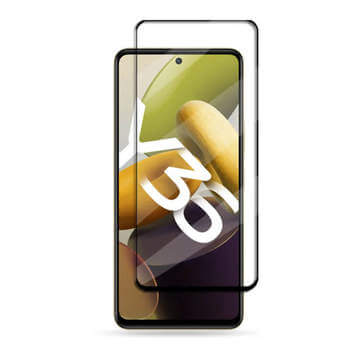 3x 3D üvegfólia kerettel az alábbi mobiltelefonokra Vivo Y36 - fekete