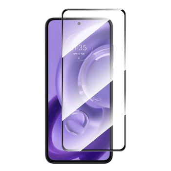 3D üvegfólia kerettel az alábbi mobiltelefonokra Motorola Edge 40 Neo - fekete