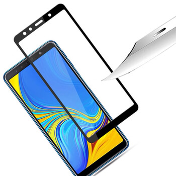 3x Picasee 3D üvegfólia kerettel az alábbi mobiltelefonokra Samsung Galaxy A9 2018 A920F - fekete - 2+1 ingyen