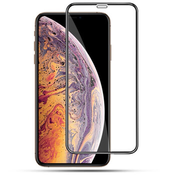 3D üvegfólia kerettel az alábbi mobiltelefonokra Apple iPhone X/XS - fekete