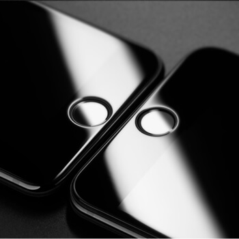3x Picasee 3D üvegfólia kerettel az alábbi mobiltelefonokra Apple iPhone 7 - fekete - 2+1 ingyen