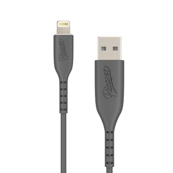 Picasee USB Kabel Lightning - USB 2.0 - Fekete