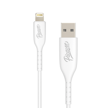 Picasee USB Kabel Lightning - USB 2.0 - Fehér