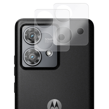 védőüveg a kamera lencséjéhez és a fényképezőgép a Motorola Edge 40 Neo