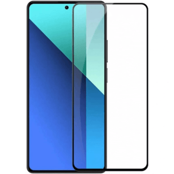 3D üvegfólia kerettel az alábbi mobiltelefonokra Xiaomi Redmi 13 4G - fekete