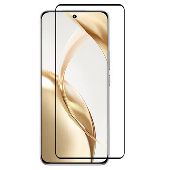 3x 3D üvegfólia kerettel az alábbi mobiltelefonokra Honor 200 5G - fekete
