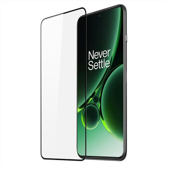 3D üvegfólia kerettel az alábbi mobiltelefonokra OnePlus Nord 4 - fekete