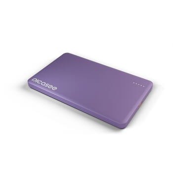 Picasee Powerbank MagSafe 5 000 mAh - Lila