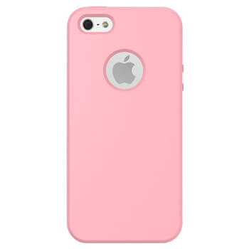 Picasee Liquid case Apple iPhone 5/5S/SE - Személyre szabott gravírozás - Rózsaszín