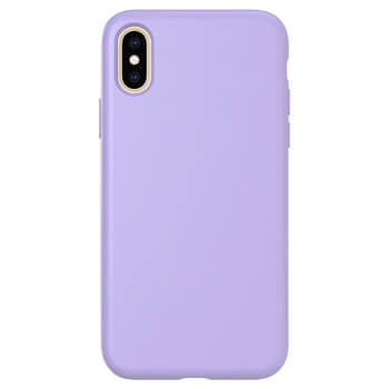 Picasee Liquid case Apple iPhone X/XS - Személyre szabott gravírozás - Lila