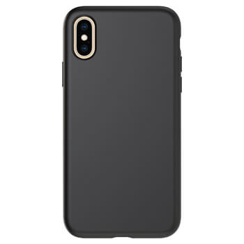 Picasee Liquid case Apple iPhone X/XS - Személyre szabott gravírozás - Fekete