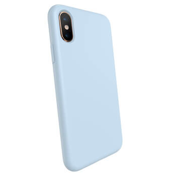 Tok az alábbi mobiltelefonokra Apple iPhone X/XS - Személyre szabott gravírozás - Kék