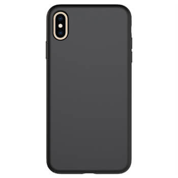 Picasee Liquid case Apple iPhone XS Max - Személyre szabott gravírozás - Fekete