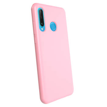Tok az alábbi mobiltelefonokra Huawei P30 Lite - Személyre szabott gravírozás - Rózsaszín
