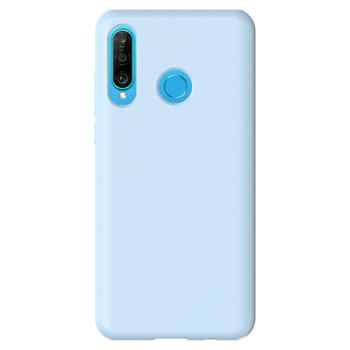 Picasee Liquid case Huawei P30 Lite - Személyre szabott gravírozás - Kék