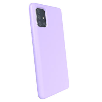 Tok az alábbi mobiltelefonokra Samsung Galaxy A71 A715F - Személyre szabott gravírozás - Lila