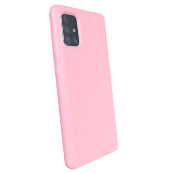 Tok az alábbi mobiltelefonokra Samsung Galaxy A71 A715F - Személyre szabott gravírozás - Rózsaszín