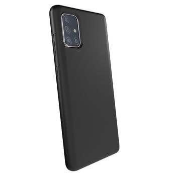 Tok az alábbi mobiltelefonokra Samsung Galaxy A71 A715F - Személyre szabott gravírozás - Fekete