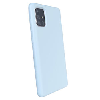 Tok az alábbi mobiltelefonokra Samsung Galaxy A71 A715F - Személyre szabott gravírozás - Kék