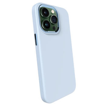 Tok az alábbi mobiltelefonokra Apple iPhone 13 Pro - Személyre szabott gravírozás - Kék