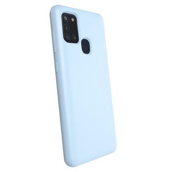 Tok az alábbi mobiltelefonokra Samsung Galaxy A21s - Személyre szabott gravírozás - Kék
