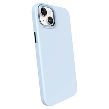 Tok az alábbi mobiltelefonokra Apple iPhone 14 Plus - Személyre szabott gravírozás - Kék