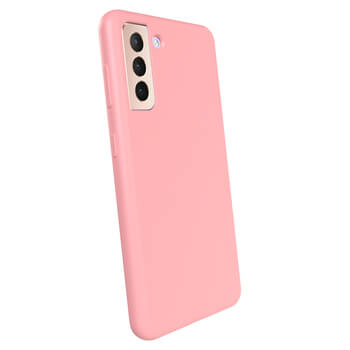Tok az alábbi mobiltelefonokra Samsung Galaxy S21 5G G991B - Személyre szabott gravírozás - Rózsaszín
