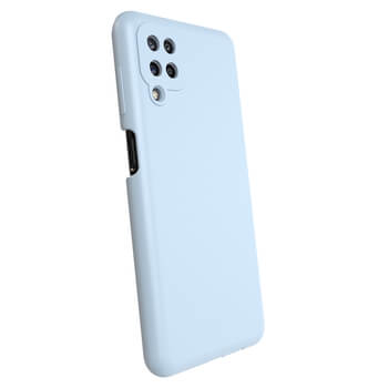 Tok az alábbi mobiltelefonokra Samsung Galaxy A12 A125F - Személyre szabott gravírozás - Kék