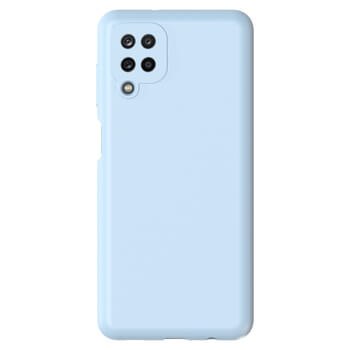 Picasee Liquid case Samsung Galaxy A12 A125F - Személyre szabott gravírozás - Kék