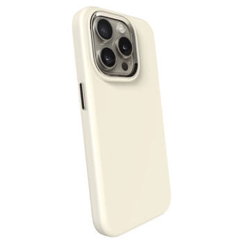 Tok az alábbi mobiltelefonokra Apple iPhone 15 Pro - Személyre szabott gravírozás - Bézs