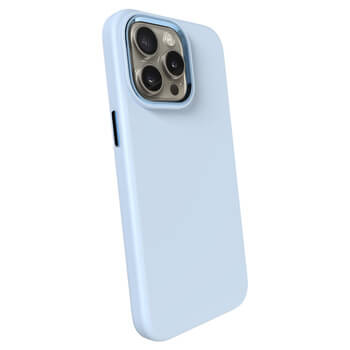 Tok az alábbi mobiltelefonokra Apple iPhone 15 Pro Max - Személyre szabott gravírozás - Kék