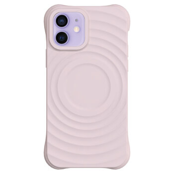 Picasee Shock-proof case s MagSafe proApple iPhone 12 - Személyre szabott gravírozás - Rózsaszín