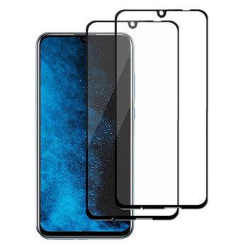 3x Picasee 3D üvegfólia kerettel az alábbi mobiltelefonokra Huawei P Smart 2019 - fekete - 2+1 ingyen
