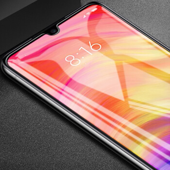 Picasee 3D üvegfólia kerettel az alábbi mobiltelefonokra Xiaomi Redmi Note 7 - fekete