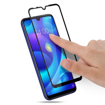 Picasee 3D üvegfólia kerettel az alábbi mobiltelefonokra Xiaomi Redmi 7 - fekete