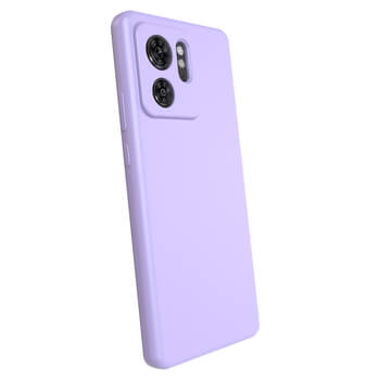 Tok az alábbi mobiltelefonokra Motorola Edge 40 - Személyre szabott gravírozás - Lila