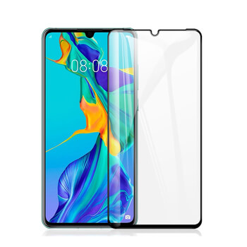 3x Picasee 3D üvegfólia kerettel az alábbi mobiltelefonokra Huawei P30 - fekete - 2+1 ingyen