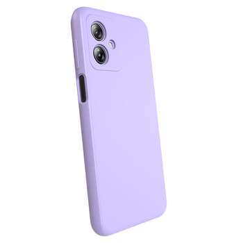 Tok az alábbi mobiltelefonokra Motorola Moto G54 5G - Személyre szabott gravírozás - Lila