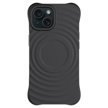 Picasee Shock-proof case s MagSafe proApple iPhone 15 - Személyre szabott gravírozás - Fekete