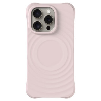 Picasee Shock-proof case s MagSafe proApple iPhone 15 Pro - Személyre szabott gravírozás - Rózsaszín