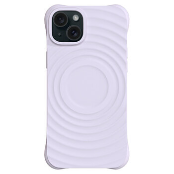 Picasee Shock-proof case s MagSafe proApple iPhone 15 Plus - Személyre szabott gravírozás - Lila