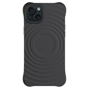 Picasee Shock-proof case s MagSafe proApple iPhone 15 Plus - Személyre szabott gravírozás - Fekete