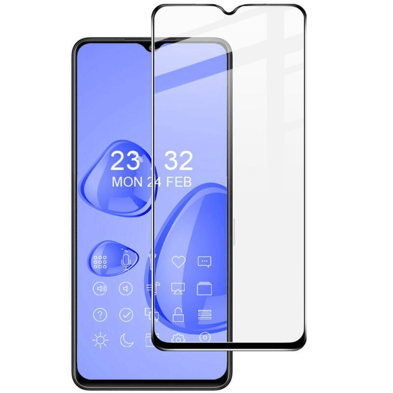 3x Picasee 3D üvegfólia kerettel az alábbi mobiltelefonokra OPPO A16s - fekete - 2+1 ingyen