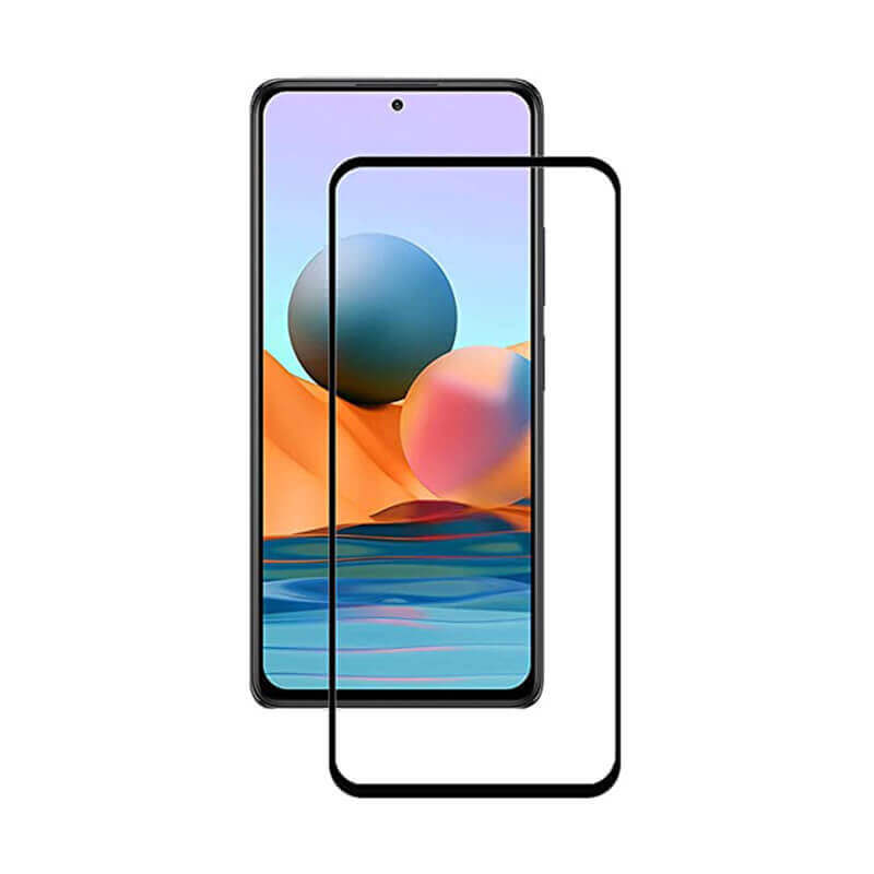 Picasee 3D üvegfólia kerettel az alábbi mobiltelefonokra Xiaomi Redmi 10 (2022) - fekete