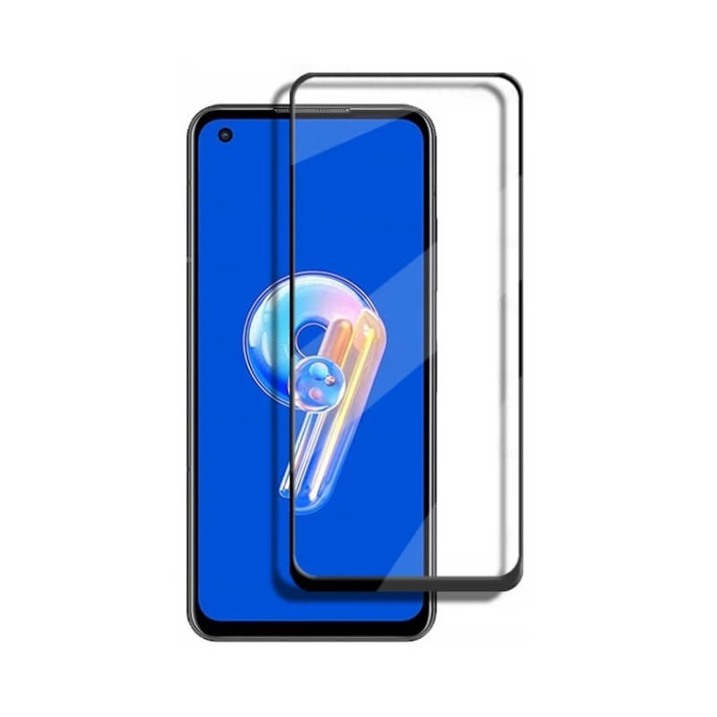 3x Picasee 3D üvegfólia kerettel az alábbi mobiltelefonokra Asus Zenfone 9 - fekete - 2+1 ingyen