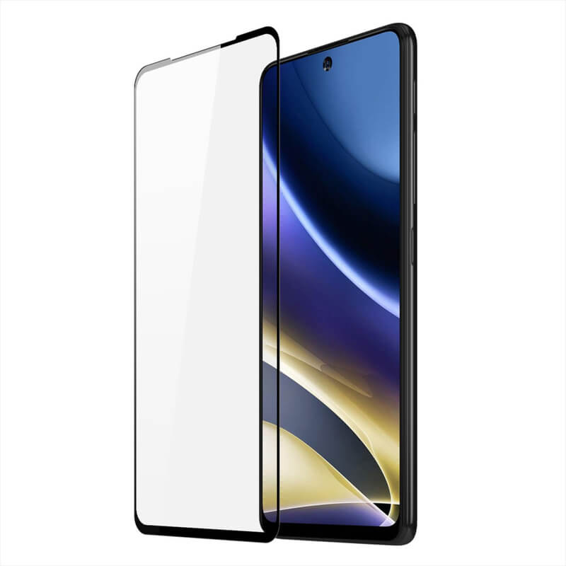 Picasee 3D üvegfólia kerettel az alábbi mobiltelefonokra Motorola Moto G51 - fekete
