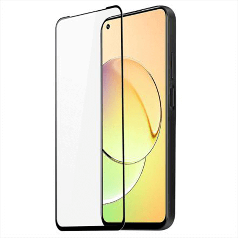 Picasee 3D üvegfólia kerettel az alábbi mobiltelefonokra Realme 10 4G - fekete