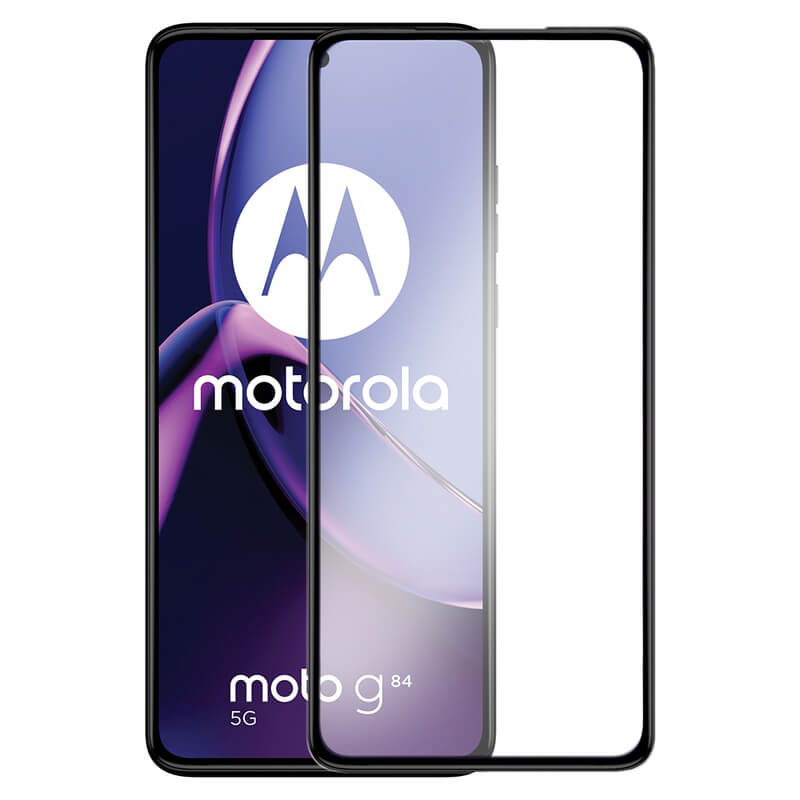 3x Picasee 3D üvegfólia kerettel az alábbi mobiltelefonokra Motorola Moto G84 5G - fekete - 2+1 ingyen